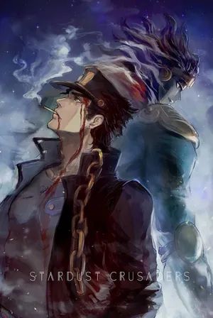 Kujo Jotaro Stardust Crusaders Wallpaper