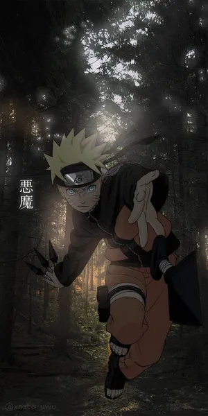 Kunai Weapon Of Naruto Aesthetic Phone Wallpaper