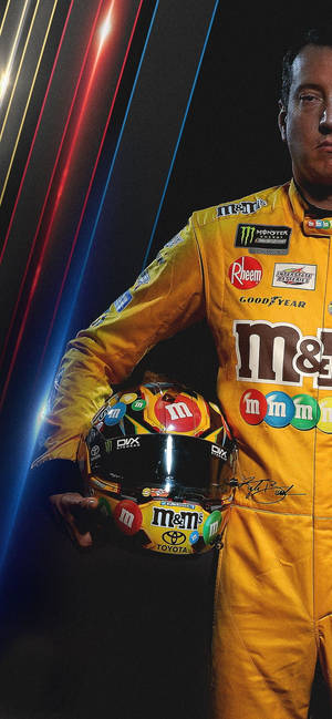 Kyle Busch - A Dynamo On The Racecourse Wallpaper