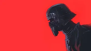 Kylo Ren Darth Vader Red Artwork Wallpaper