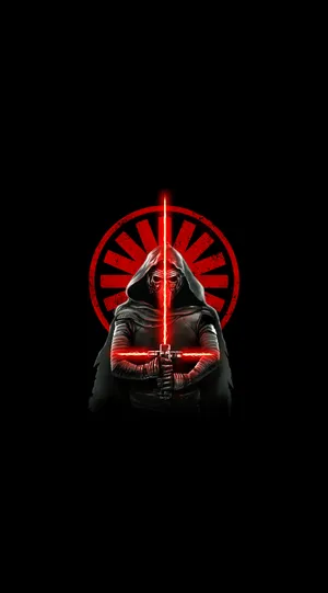 Kylo Ren First Order Logo Wallpaper