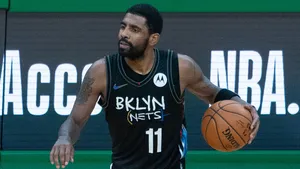 Kyrie Irving Joins The Brooklyn Nets Wallpaper