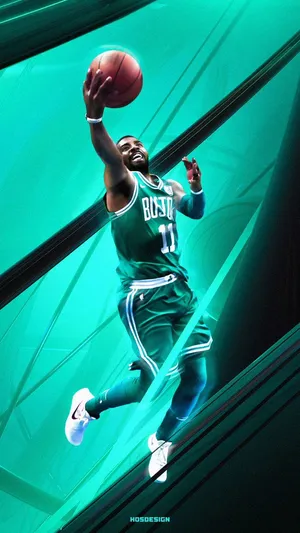 Kyrie Irving Playing On Basketball Tournament Wallpaper WallpapersOK