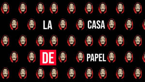 La Casa De Papel Money Heist Mask Wallpaper