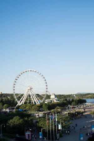 La Grande Roue De Montreal Wallpaper