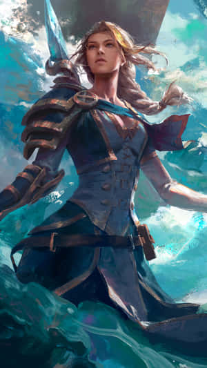 Lady Jaina Fanart Wow 4k Wallpaper