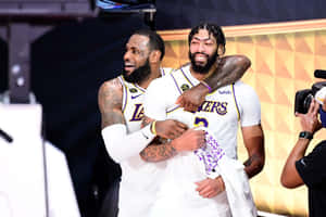 Lakers Celebration2020 Championship Wallpaper