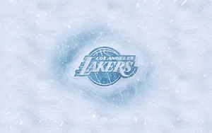 Lakers Logo On White Theme Wallpaper