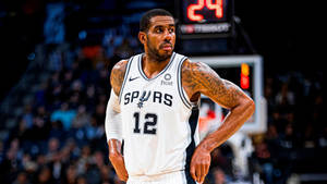 Lamarcus Aldridge Spurs Forward Wallpaper