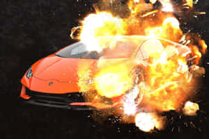 Lamborghini Huracan Inferno Wallpaper