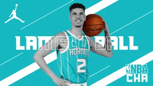 Lamelo Ball Digital Poster Wallpaper