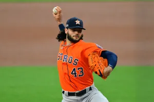 Lance Mccullers Orange Uniform Wallpaper