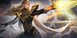 Lancelot Mobile Legend Swordmaster Skin Wallpaper