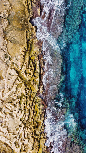 Land Meets Water Malta Wallpaper