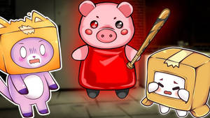 Lankybox Foxy Roblox Piggy And Boxy Wallpaper