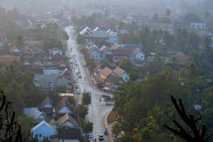 Laos Luang Prabang City Wallpaper