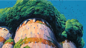 Laputa Castle Studio Ghibli Wallpaper