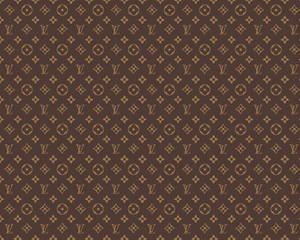 Large Smooth Surface Vintage Louis Vuitton Wallpaper