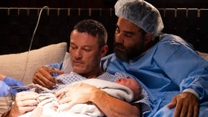 Lars Giving Birth Nine Perfect Strangers Wallpaper