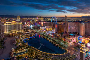 Las Vegas City View Wallpaper