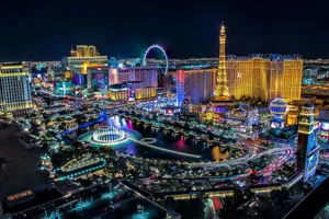 Las Vegas Skyscraper Desktop Wallpaper