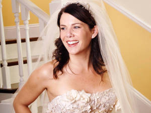 Lauren Graham Wedding Dress Wallpaper