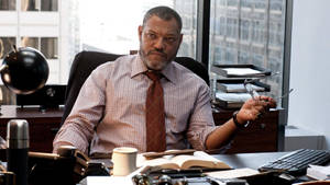 Laurence Fishburne Man Of Steel Film Wallpaper