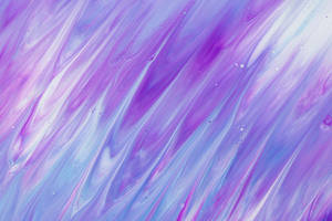 Lavender Abstract Holographic Liquid Wallpaper