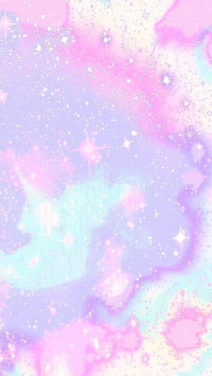Lavender Pastel Galaxy Wallpaper