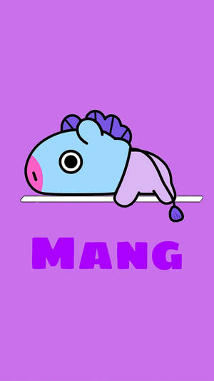 Lazy Mang Bt21 Wallpaper