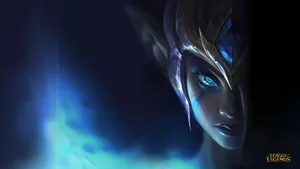 League Of Legends Morgana Close-up Wallpaper