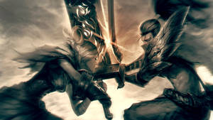League Of Legends Riven And Yasuo Wallpaper