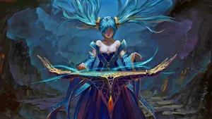League Of Legends Sona Fanart Wallpaper