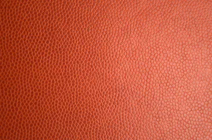 Leather Texture Bright Orange Wallpaper