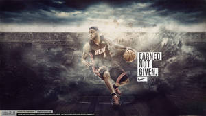 Lebron James Cool Dribbling Wallpaper