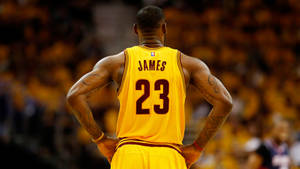 Lebron James Cool In Number 23 Jersey Wallpaper