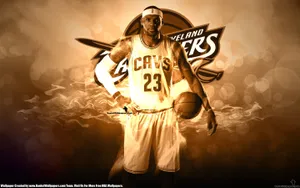 Lebron James Nba Cleveland Cavaliers Jersey 23 Wallpaper