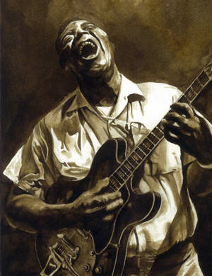 Legendary Blues Maestro, Howlin' Wolf Wallpaper