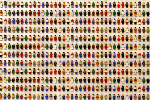 Lego Mini-figures Collection Wallpaper