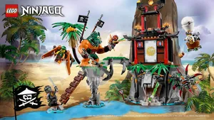 Lego Ninjago Pirates Fighting Ninja Wallpaper