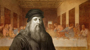 Leonardo Da Vinci Last Supper Art Wallpaper