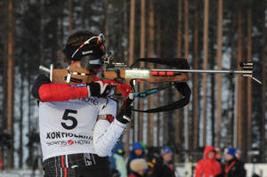 Leonie Litzenbauer Biathlon Shooting Prone Wallpaper