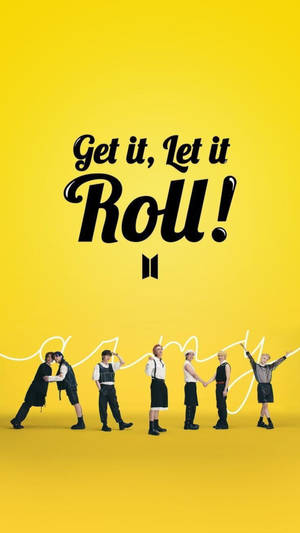 Let It Roll Bts Butter Army Edit Wallpaper