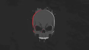 Let's Get Spooky With This Awesome Skull Wallpaper