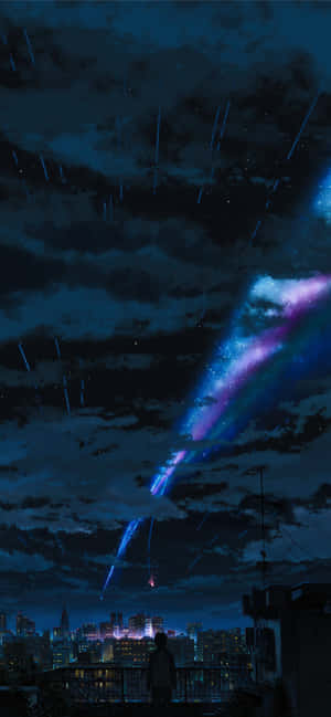 Let's Stay Up For Anime Night And Enjoy A World Full Of Stories! Wallpaper