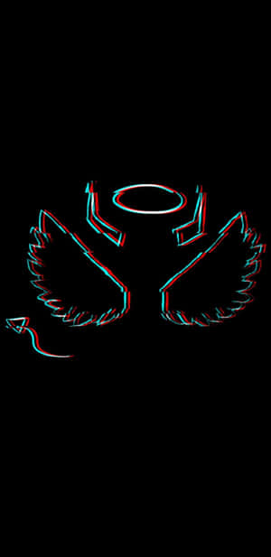 Let The Mysterious Black Glitch Take You On An Unexpected Journey. Wallpaper