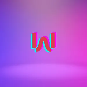 Letter W Trendy Design Wallpaper
