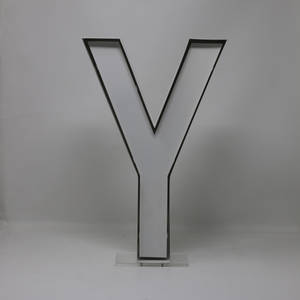 Letter Y Led Light Wallpaper