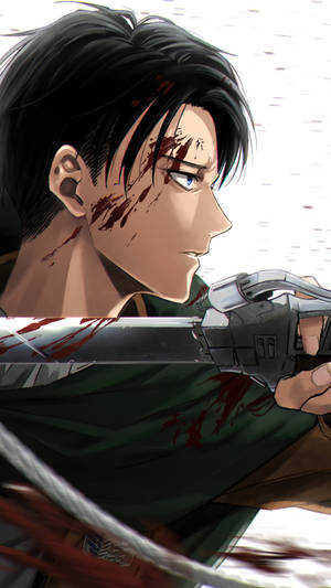 Levi Ackerman 4k Anime Phone Wallpaper