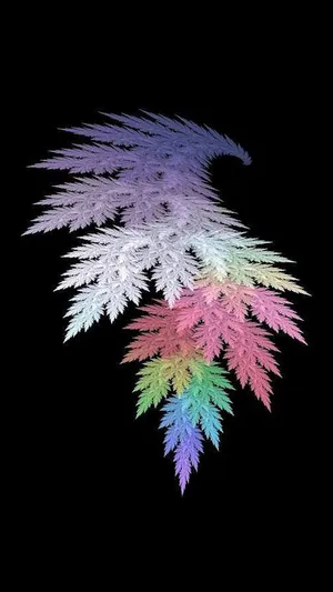 Lg G4 Branching Icicle Wallpaper